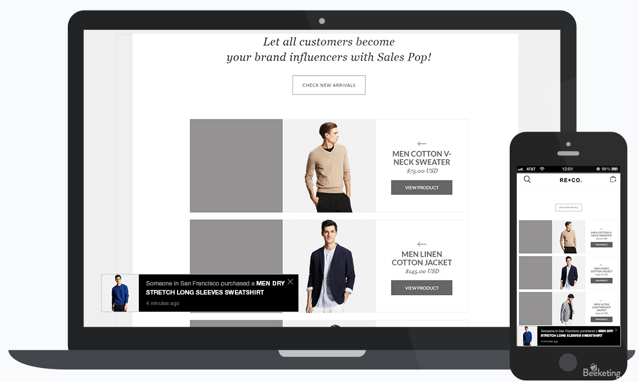 Shopify mobile Template